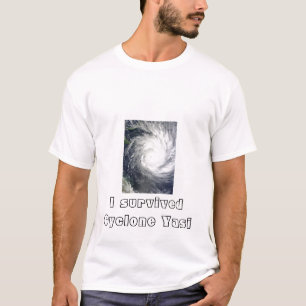 T-shirt J'ai survécu au cyclone Yasi