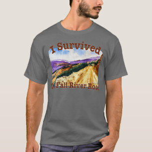 T-shirt J'ai survécu Old Fall River Road Rocky Mt National