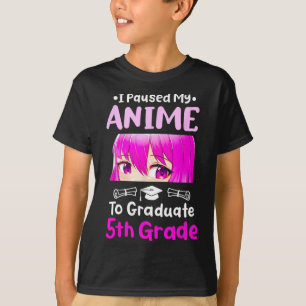 T-shirt J'ai suspendu mon Anime 5e année de graduation 202