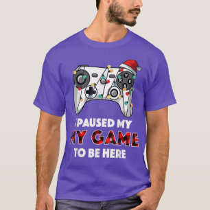 T-shirt J'Ai Suspendu Mon Jeu Vidéo Plaid Jeu Pyjama de No