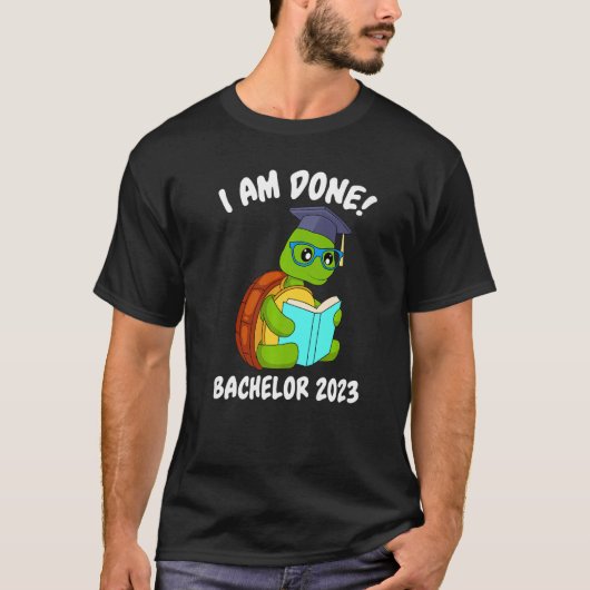 T-shirt J'ai terminé Bachelor 2023 (Devant)
