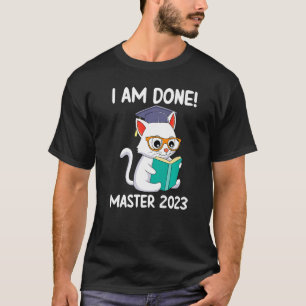 T-shirt J'ai terminé Master 2023 Master degré 1