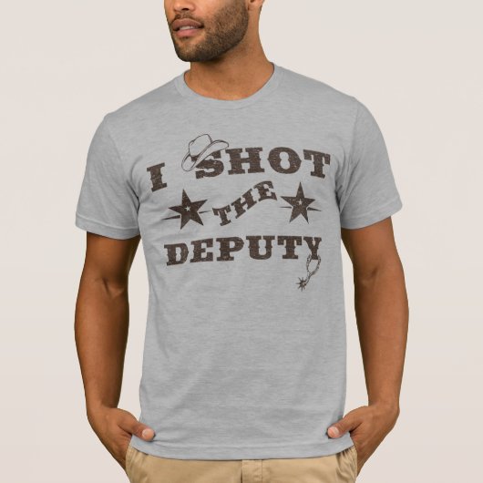 T-shirt J'ai tiré le député (Devant)