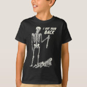 T-shirt J'Ai Ton Ck Halloween Skeleton Skull Sarcastique (Devant)