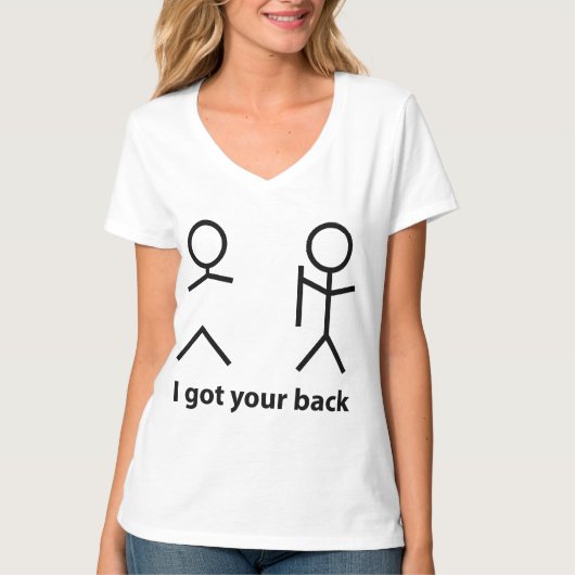 T-shirt J'Ai Ton Dos ! (Devant)