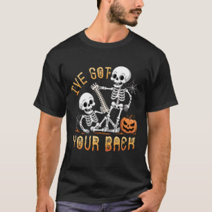 T-shirt J'ai ton dos squelettes colonne vertébrale drôle H