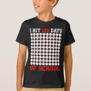 T-shirt J'Ai Touché 100 Jours D'École Par Le 100E Jour De
