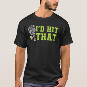 T-shirt J'Ai Touché Ce Bal De Tennis Drôle Pour Le Joueur 