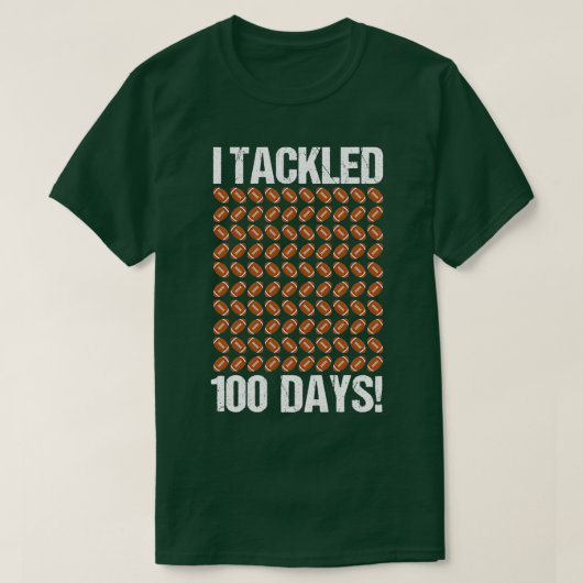 T-shirt J'Ai Traité 100 Jours 10 (Design devant)