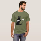 T-shirt J'Ai Trouvé Ce Amoureux des chats Humerus Funny (Devant entier)