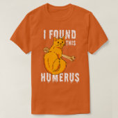 T-shirt J'Ai Trouvé Ce Chat Humerus Propriétaire Drôle Cha (Design devant)