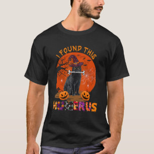T-shirt J'Ai Trouvé Ce Humerus Halloween sorcière mignonne