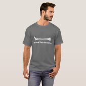 T-shirt J'ai trouvé cet humérus (Devant entier)
