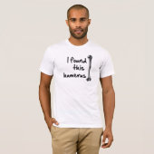 T-shirt J'ai trouvé cet humérus (Devant entier)