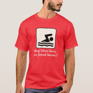T-shirt J'ai trouvé la chemise de lard