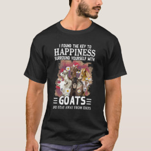 T-shirt J'Ai Trouvé La Clé Du Bonheur Autour De Vous
