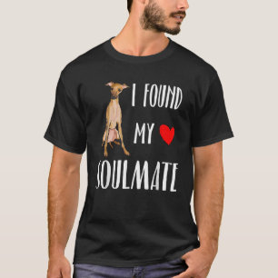T-shirt J'Ai Trouvé Mon Époux Italien Greyhound Amoureux d