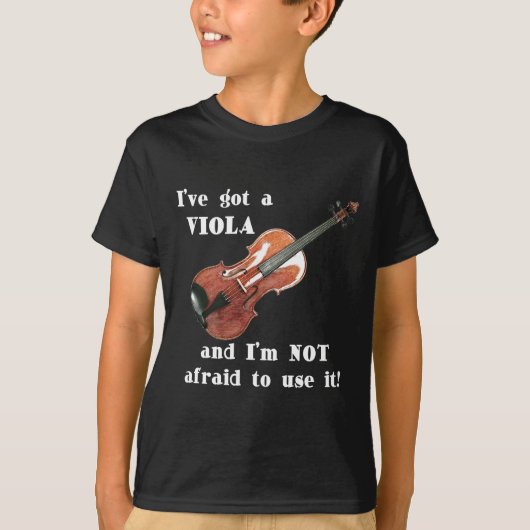 T-shirt J'ai un alto (Devant)