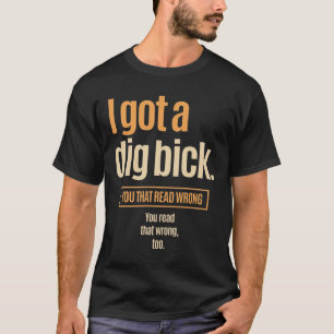 T-shirt J'Ai Un Bick De Brouillard - Drôle Confusion