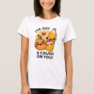T-shirt J'Ai Un Brouillard Sur Vous Drôle Pun Orange