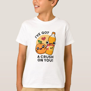 T-shirt J'Ai Un Brouillard Sur Vous Drôle Pun Orange