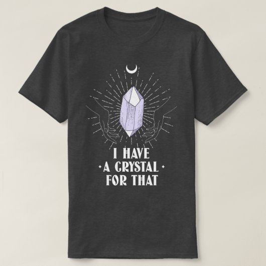 T-shirt J'Ai Un Cristal Pour Ce Namaste Energy Healer (Design devant)