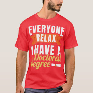 T-shirt J'Ai Un Doctorat