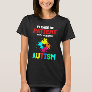 T-shirt J'ai un enfant en bas âge autiste Sensibilisation