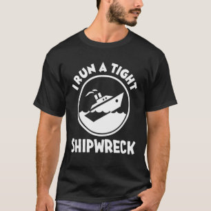 T-shirt J'Ai Un Épave-Vaisselle Serré Maman Papa 1