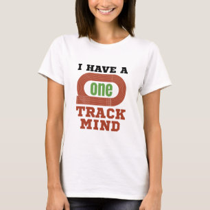 T-shirt J'ai un esprit de piste et de terrain amusant