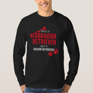 T-shirt J'Ai Un Labrador Retriever Dog Lab Lover Maman Mou