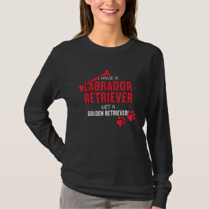 T-shirt J'Ai Un Labrador Retriever Dog Lab Lover Maman Mou