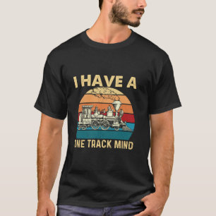 T-shirt J'Ai Un Modèle De Train R Trainspotter À Une Voie