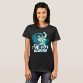 T-shirt J'ai un moteur Cool d'algorithme (Devant entier)