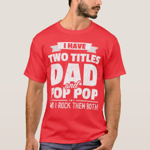 T-shirt J'ai un papa et un papy grand-père cadeau