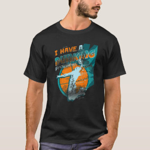 T-shirt J'ai un problème dunking Funny basket-ball Dunk pl