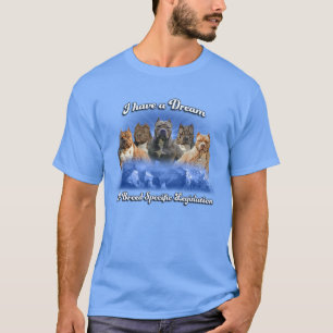T-shirt J'ai un rêve, aucune législation de détail de r