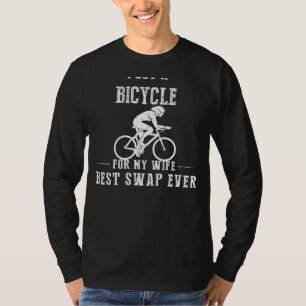 T-shirt J'ai un vélo pour ma femme - Meilleur échange jama