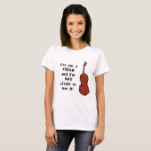 T-shirt J'ai un violoncelle (Devant entier)