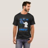 T-shirt J'ai une conscience de la SLA (Devant entier)