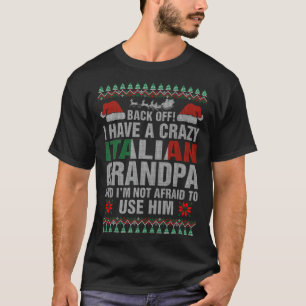 T-shirt J'Ai Une Culture De Fitness Italienne Folle