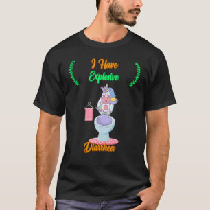 T-shirt J'Ai Une Diarrhée Explosive