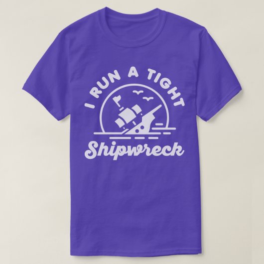 T-shirt J'Ai Une Épave Serrée. (Design devant)