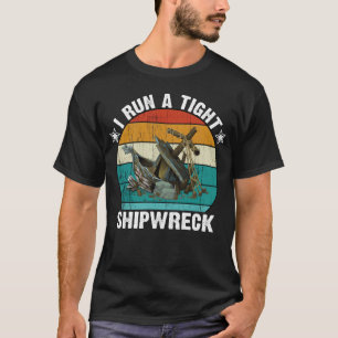 T-shirt J'Ai Une Épave Vintage Maman Papa Citer