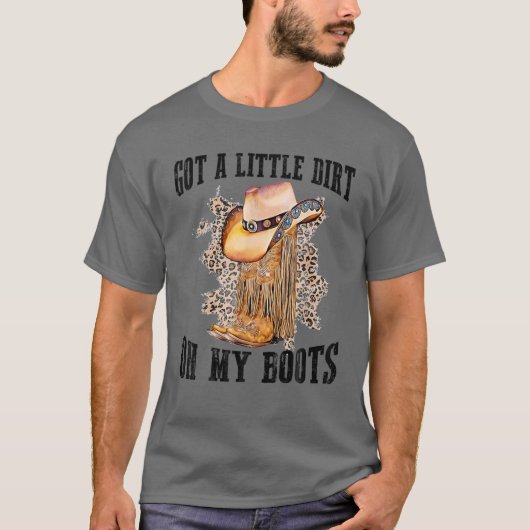 T-shirt J'Ai Une Petite Idée Sur Mes Bottes Musique De Pay (Devant)