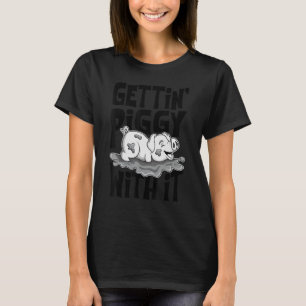 T-shirt J'Ai Une Pigée Avec, Des Animaux De Ferme, Un Amou