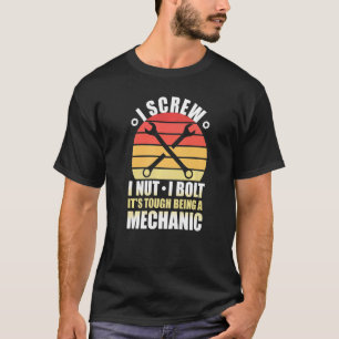 T-shirt J'Ai Vis I Nut I Bolt Outil de réparation mécaniqu