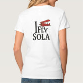 T-shirt J'Ai Volé Sola : Des Ailes Sans Peur (Dos)