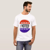 T-shirt J'ai voté (Devant entier)