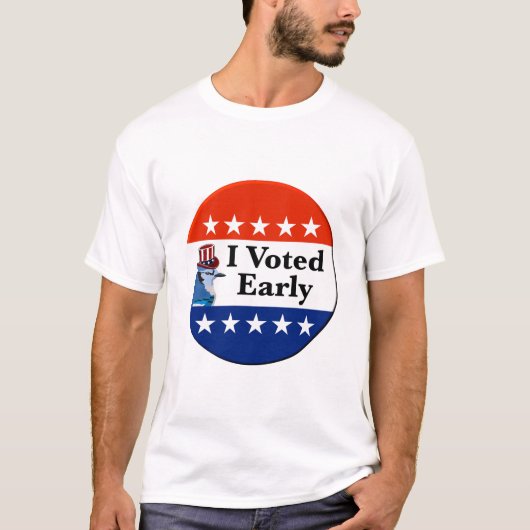 T-shirt J'Ai Voté Aux Élections Du Début De 2026 (Devant)